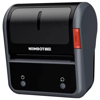 Niimbot B3S_P etiķešu printeris pelēks