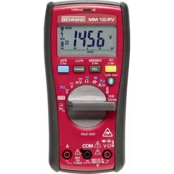 Benning MM 10-PV rokas multimetrs digitālais Datu reģistrētājs CAT IV 600 V Displejs (rādījumi): 6000 (044089)