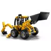 Konstrukciju komplekts LEGO Technic Backhoe Loader 42197 — šarnīrveida stūre, strādājošs iekrāvējs, 104 gab., ieteicamais vecums 7+