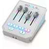 Audio mikseris TC-Helicon GO XLR Mini-WH balts — kompakts USB vokālais mikseris/saskarne straumēšanai