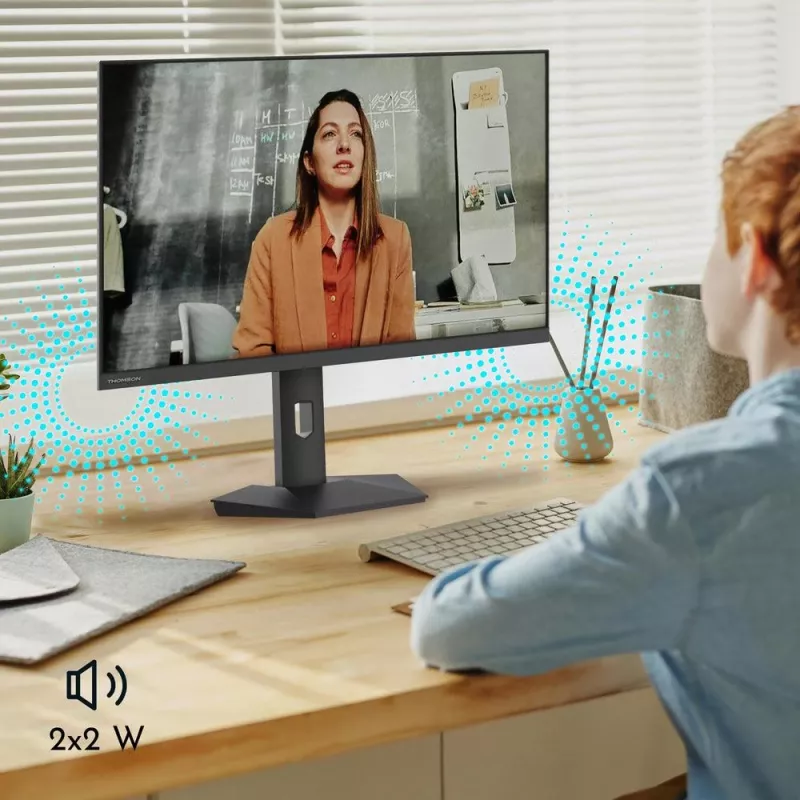 LCD monitors | THOMSON | 27 | 1920 x 1080 pikseļi | Full HD | dabiskā attēla attiecība 16:9 | plakans | M27FB5C15
