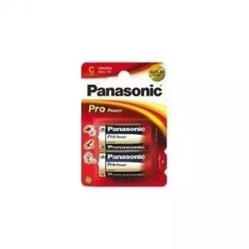 Panasonic 1x2 LR14PPG - Vienreizējā baterija - Sārma - 1.5 V - 2 gab. - Zila - Zelta - Sarkana - 25.7 mm