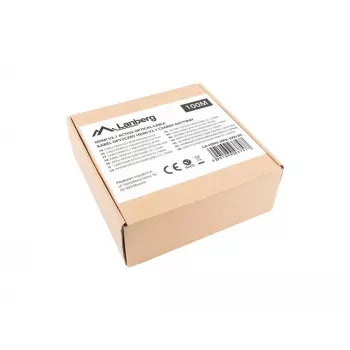 HDMI kabelis Lanberg CA-HDMI-30FB-1000-BK 100m Melns