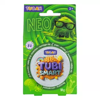 Modelējamā masa TUBAN TUBI SMART NEO, zaļa, 50 g — bērnu modelējamā masa