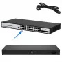 Pārvaldāms komutators Extralink Chiron Pro 24x RJ45 1000Mb/s PoE 4x SFP+ L3 370W