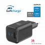 Pārnēsājams ceļojumu lādētājs SWISSTEN 22071410 65 W divi USB-C ātra uzlāde