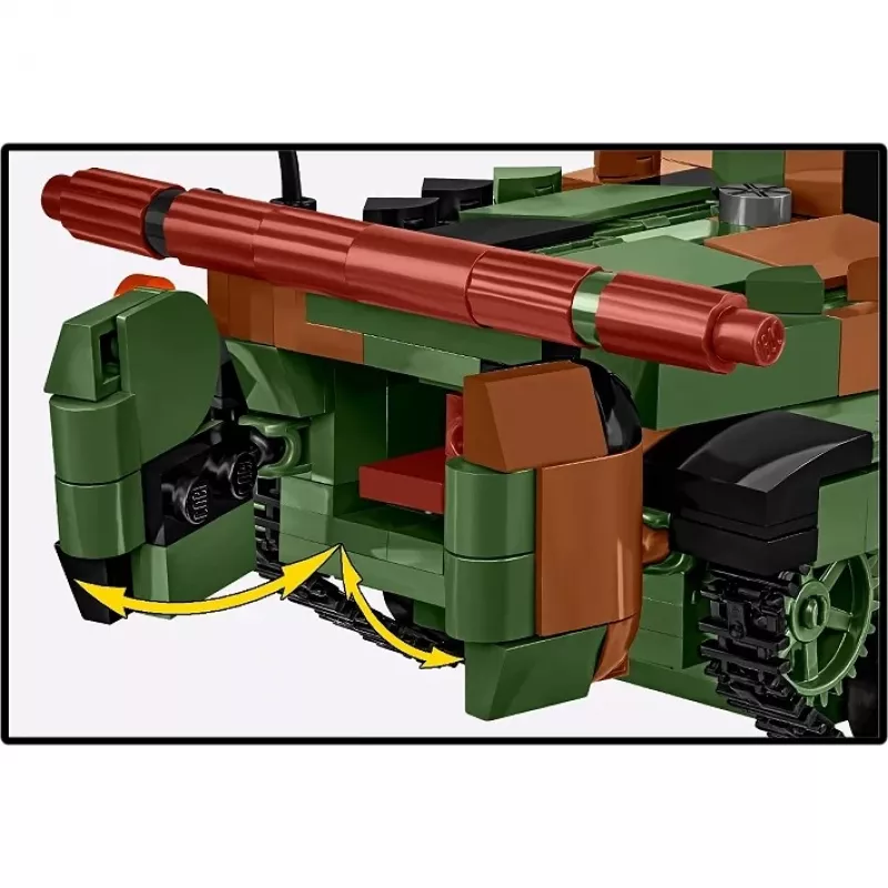 Bloku komplekts Cobi Armed Forces BWP-1 2630 — Polijas/Ukrainas amfībijas kājnieku kaujas mašīnas modelis