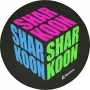 Krēsla paklājiņš Sharkoon SKILLER SFM11 Cube zils zaļš rozā poliesteris 1200x1200x5mm