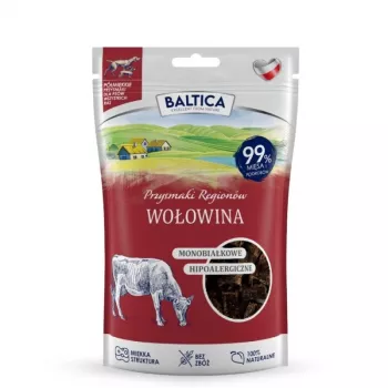 BALTICA reģionālie kārumi Monoprotein liellopu gaļa - suņu kārums - 80g