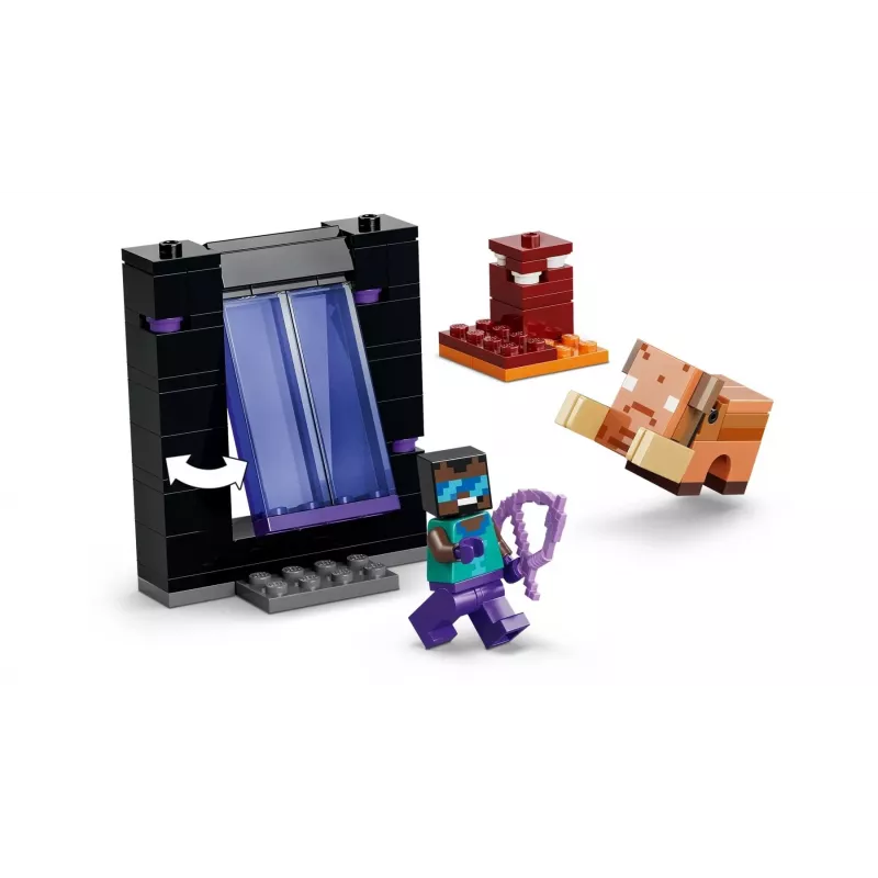 LEGO MINECRAFT 21584 Ceļojums caur Nētera un Gala portāliem