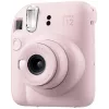 Momentfoto kamera Fujifilm Instax Mini 12 Rozā — attēls 86×54 mm, filma 62×46 mm, fokusa attālums 60 mm