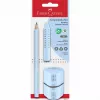Grafīta zīmulis Faber-Castell 580084 B trīsstūrveida zils