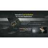 Taktiskā lukturītis Nitecore EDC25 — divu LED, 15 lm, alumīnija korpuss, uzlādējams caur USB, IP54, triecienizturīgs, melns