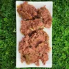 Slapjā suņu barība OLLO Pure Beef and zaļa Tripe 400 g bundža — pieaugušiem suņiem, olbaltumvielas 14,5%, tauki 11,9%, mitrums 69%