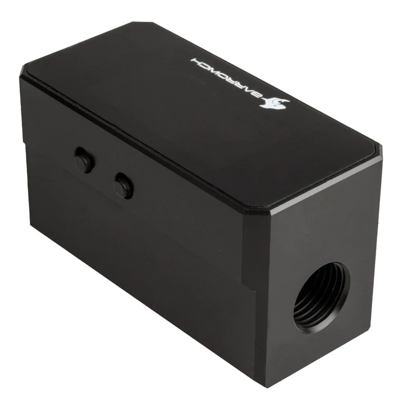 Plūsmas mērītājs Barrow FBFT08 B — OLED displejs, melns