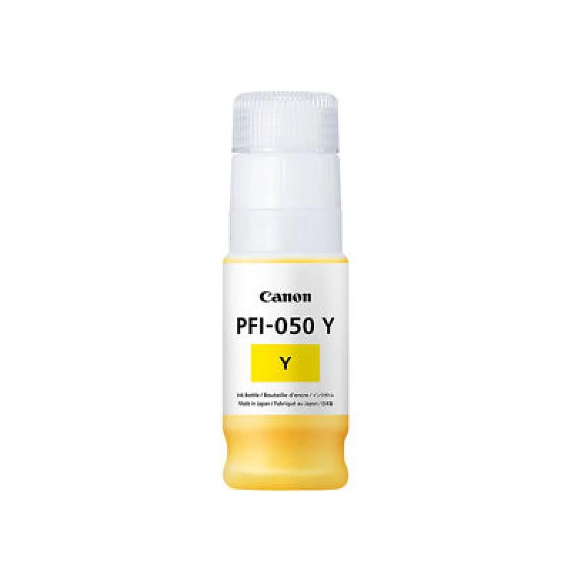 Canon PFI-050 Y tintes kasetne 1 gab. Oriģināla dzeltena
