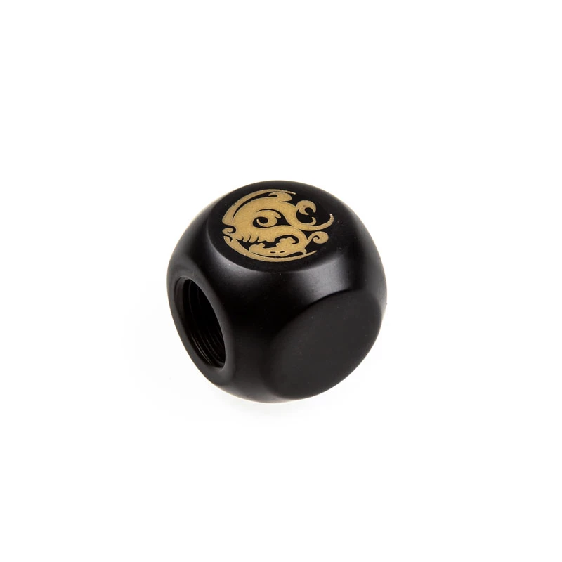 BitsPower BP-CBTMB T-Adapter 3x G¼ (3-way) ūdens dzesēšanai, oglekļa melns