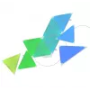 Triangle LED panel lights Nanoleaf NL47-0002TW-9PK — set of 9 RGB wall-mounted panels, AC powered, balta