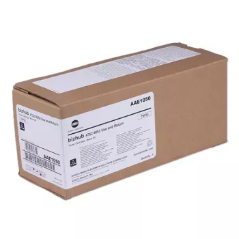 Konica Minolta oriģinālais tonera kasetne AAE1050, melna, 25000 lpp., TNP-63, Return, Konica Minolta Bizhub 4052, 4752