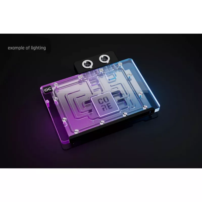 GPU ūdens bloks Alphacool Core GeForce RTX 5080 ARGB ar aizmugures plāksni