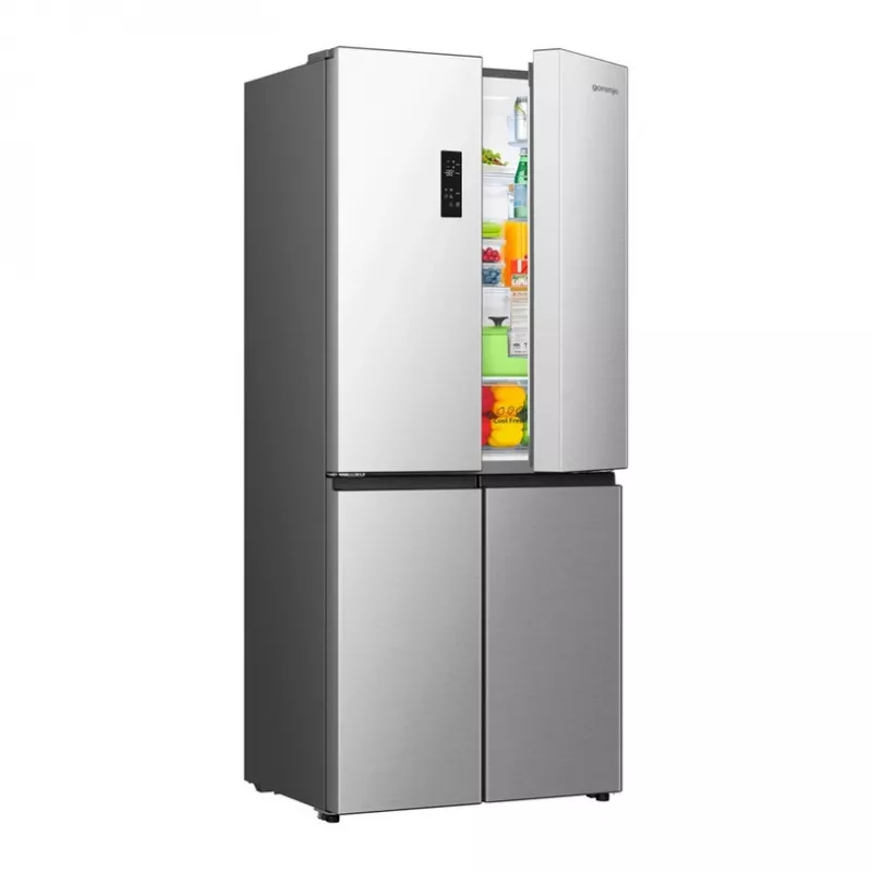 Gorenje HZSF46962 NRM819E61X G600, pelēks, tērauds, stikls, 460 L, SN-N, C