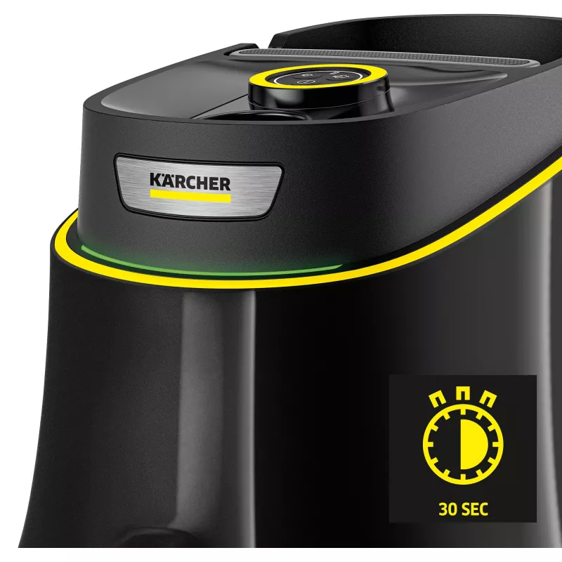 Kärcher 1.513-436.0 tvaika tīrītājs Cilindra tipa tvaika tīrītājs 1 L 1900 W Melns