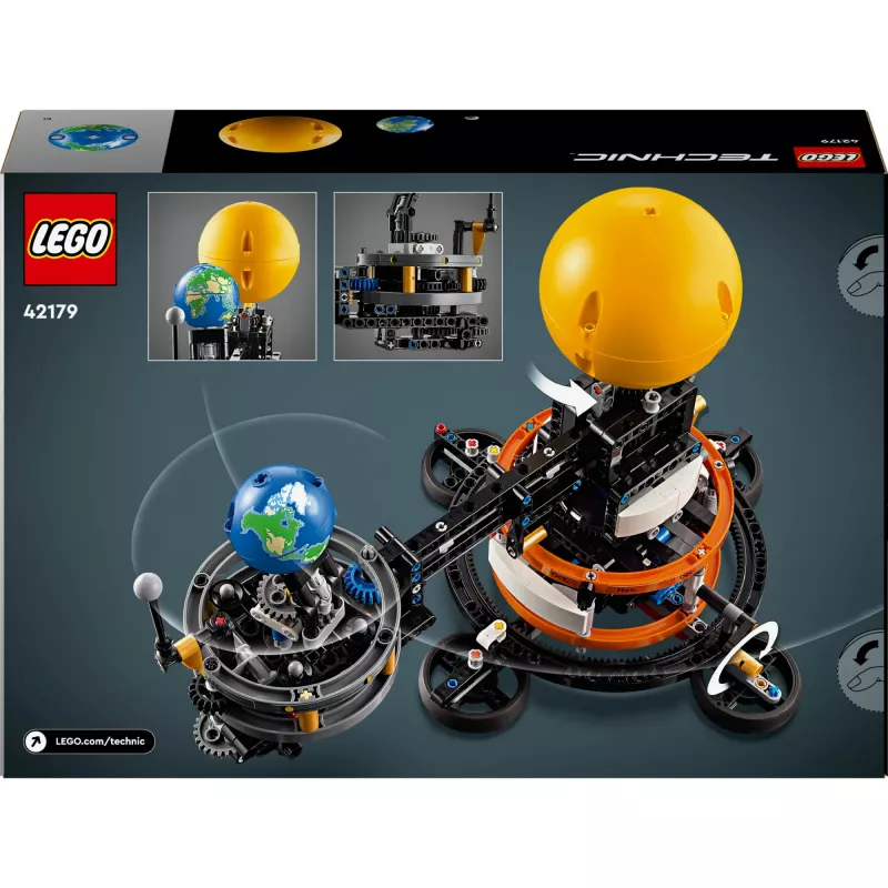 LEGO Technic Planēta Zeme un Mēness Orbītā Kosmosa Spēles Bērniem No 10 Gadiem Saules Sistēmas Būvējamā Rotaļlieta Ar Planētām