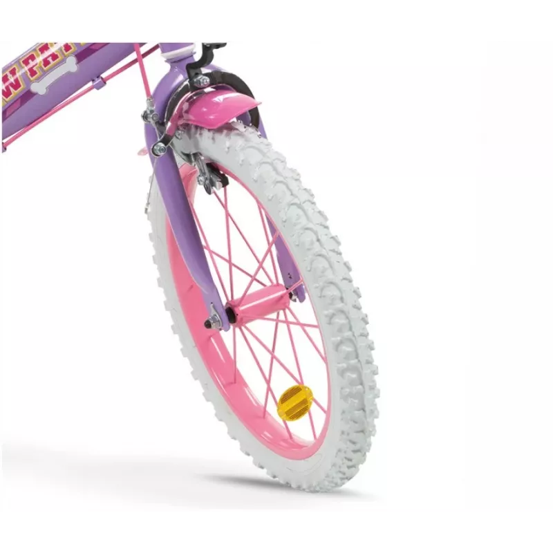 Bērnu velosipēds 16 Paw Patrol violeta 1680 meitenēm TOIMSA