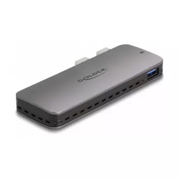 SSD korpuss DeLOCK USB 3.2 Gen 2 priekš PlayStation5 M.2 NVMe bez instrumentiem