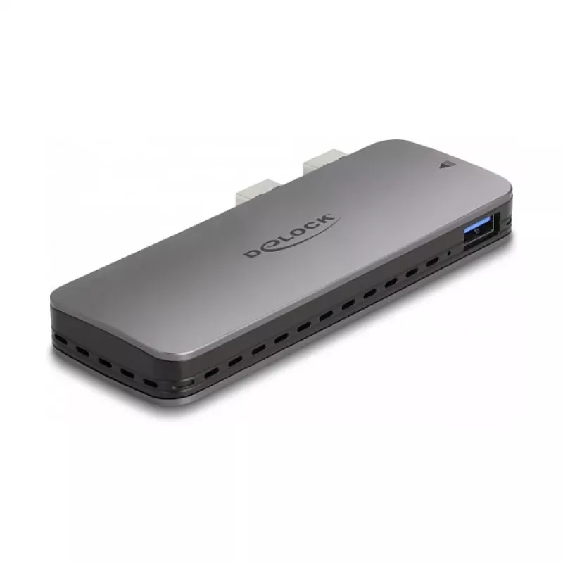 SSD korpuss DeLOCK USB 3.2 Gen 2 priekš PlayStation5 M.2 NVMe bez instrumentiem
