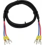 Audio Y-kabelis Omnitronic LUB-27 modelis 10453008 — Y-sadalītāja kabelis signāla maršrutēšanai
