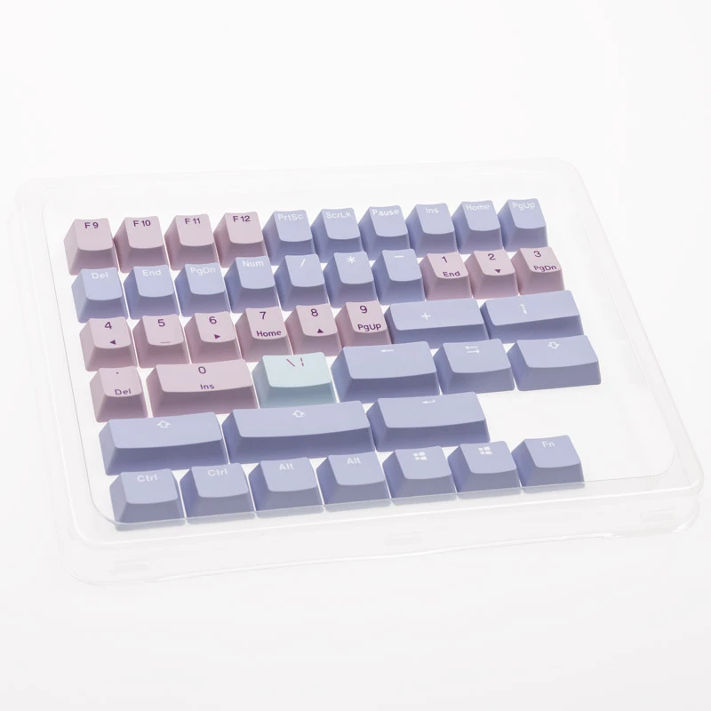 Taustiņu komplekts Ducky Macaron PBT Doubleshot 133 taustiņi mehāniskajām tastatūrām, Ducky DCA132-USMACOEPD1