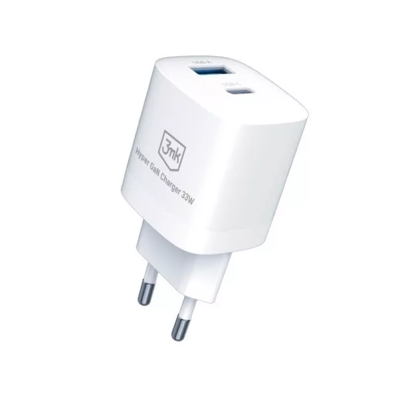 Lādētājs 33W GaN PD 1xUSB-A+1xUSB-A
