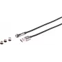 Magnētiskais USB-A 3-in-1 kabelis ShiverPeaks 14-19011 — 540° rotējams 7 kontaktu, 2,0 m