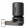 Mājdzīvnieku barotava Aptel Granary PL-AF103-36B, automātiska 5 L, divas bļodas, Wi‑Fi (melna)