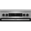 Gorenje GKS6C71XF brīvi stāvoša plīts ar cepeškrāsni sudraba krāsā