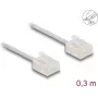 Tīkla kabelis DeLOCK RJ45 Cat.6 UTP 0,3 m pelēks
