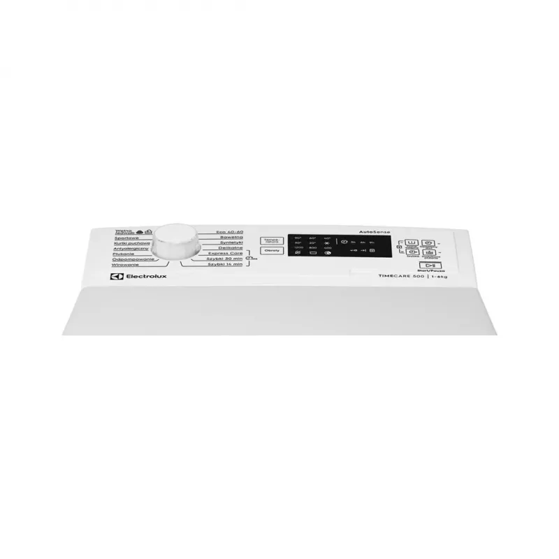 Augšējās ielādes veļas mazgājamā mašīna Electrolux EW2TN25262P, 8 kg, 1000 apgr./min, 42 L cilindrs, 230 V, balta