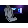 Spēļu krēsls Arozzi Torretta SoftFabric Blue — ergonomisks dizains, regulējams augstums un roku balsti