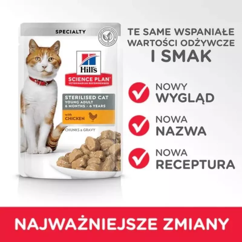 HILL'S Science Plan Adult ar vistu - mitrā kaķu barība - 85g