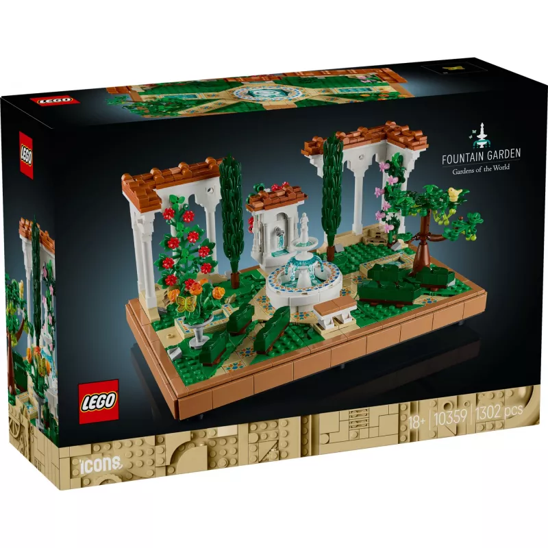 LEGO ICONS 10359 Strūklakas dārzs
