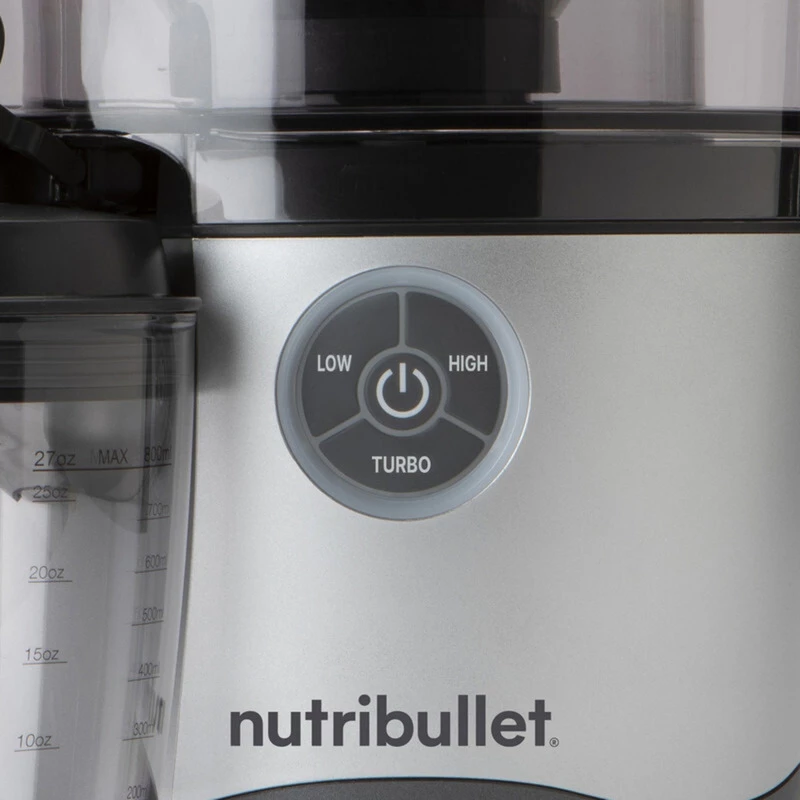 NutriBullet sulu spiede Pro NBJ200G (sudraba/pelēka, 1.000 vatu) (0C22500002)