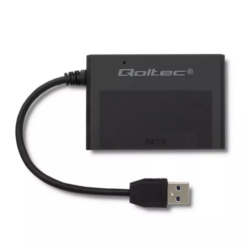 Cietā diska adapteris Qoltec USB 3.0 HDD/SSD