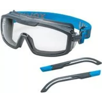 Aizsargbrilles Uvex i-guard+kit Polikarbonāts Zils Pelēks Caurspīdīgs