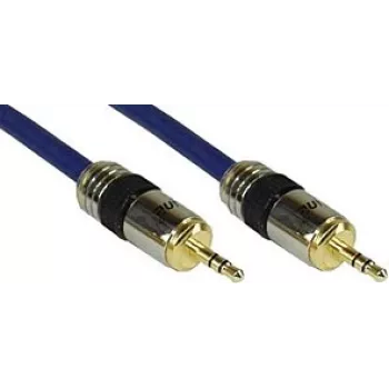 Audio kabelis Kindermann PRO K-99956P, 3,5 mm mini spraudnis tēviņš–tēviņš, 15 m