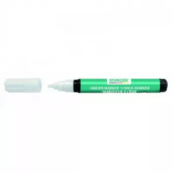 Krīta marķieris Stanger 620000-1, balts, 3–5 mm kalta uzgalis