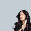 Airwrap Co-anda2x Straight + Wavy, Multistyler krēmkrāsā/rozā zeltā, Bluetooth, 1,700 W
