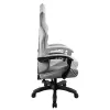 Spēļu krēsls SUBSONIC SA5685-2 — pelēks, ergonomisks dizains, regulējams augstums