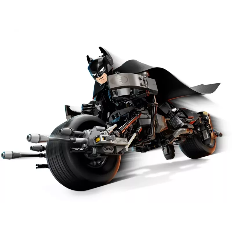 LEGO® DC Batman™: Betmeno konstruējamā figūriņa un motocikls 76273