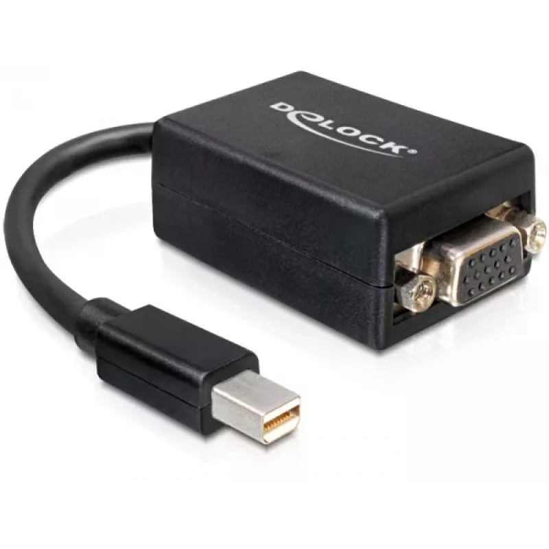 Video kabeļa adapteris DeLOCK 65256 Mini DisplayPort uz VGA